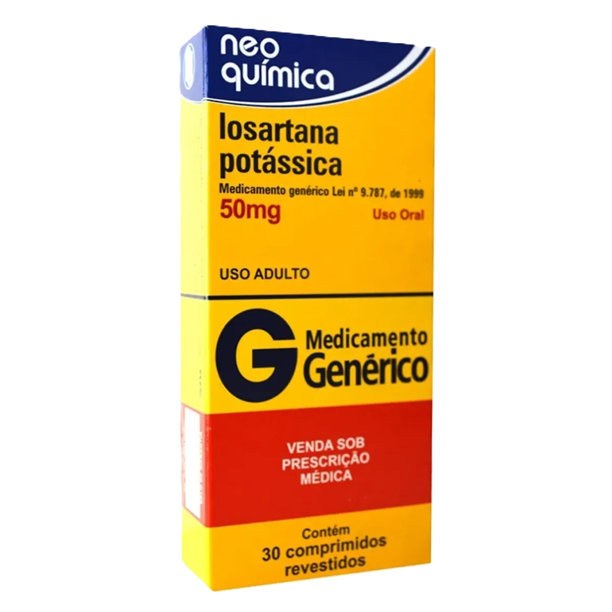Losartana Potassica 50 Mg C/30 (G)(Fp Grat) Neoquimica
