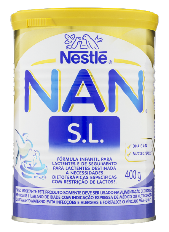 Leite Nan S/Lactose 400 G