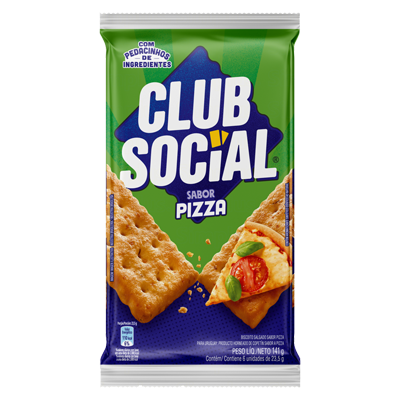 Biscoito Club Social Pizza 141 G