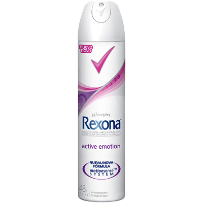 Desodorante Rexona Aerosol Feminino Active Emotion 90 G