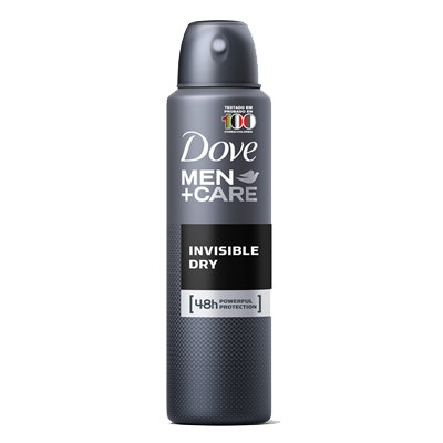 Desodorante Dove Aerosol Masculino Invisible Dry 89 G