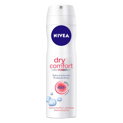 Desodorante Nivea Aerosol Feminino Dry Confort 150 Ml