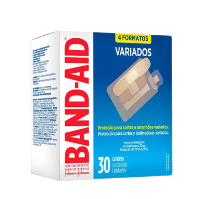 Band Aid Transparente Variados 30 Un