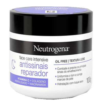Neutrogena Cr Hid Facial Antissinais Repar 100 G