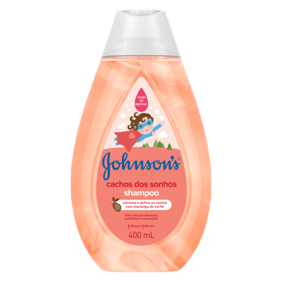 Shampoo Johnson's Baby Cabelos Cacheados 400 Ml