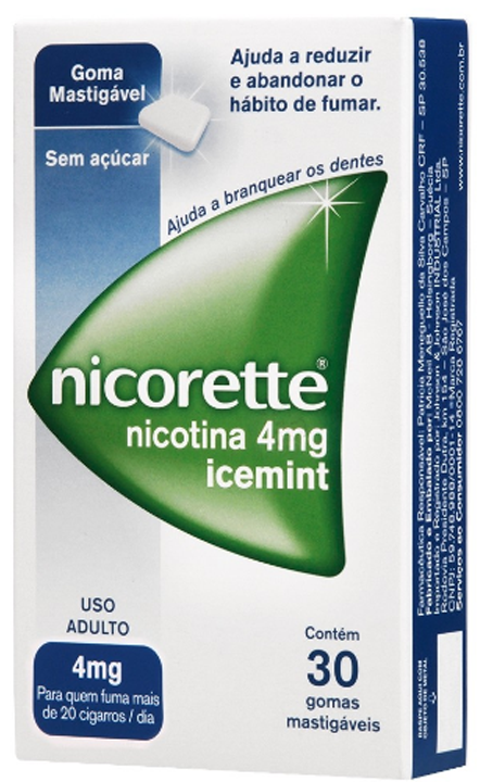 Nicorette 4 Mg C/30 Icemint