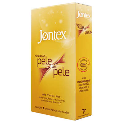 Preservativo Jontex Sens Pele Com Pele 4 Un