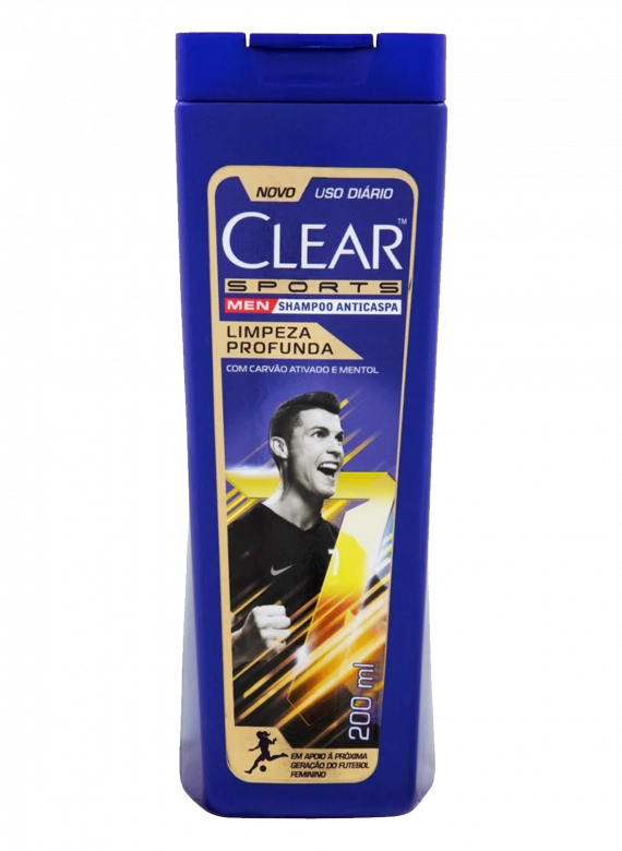 Shampoo Clear Anticaspa Limpeza Profunda 200 Ml