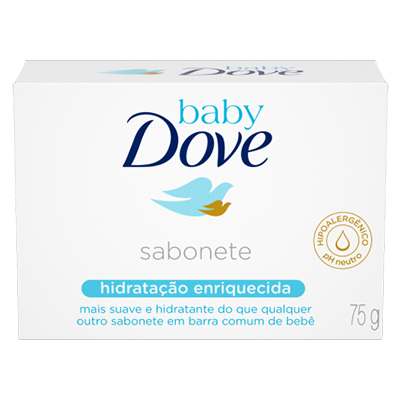 Sabonete Dove Baby Hidratação Enriquecida 75 G