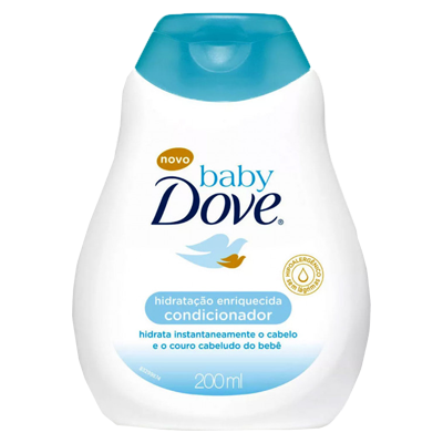 Condicionador Dove Baby Hidratação Enriquecida 200 Ml
