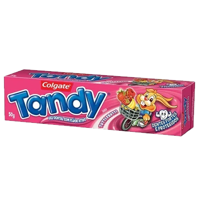 Creme Dental Tandy Tutti Fruti 50 G Rosa