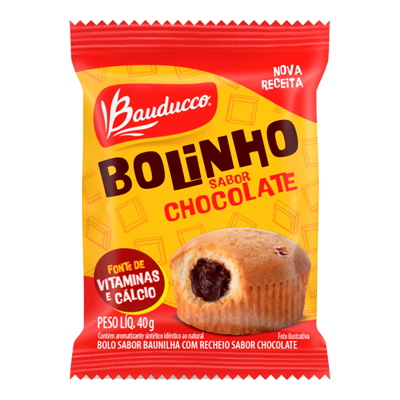Bolinho Bauducco Baunilha/Chocolate 40 G