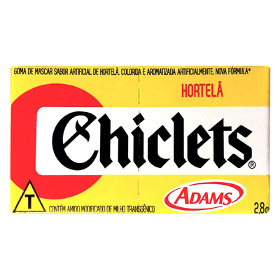 Chiclets Adams Hortela 2 Un