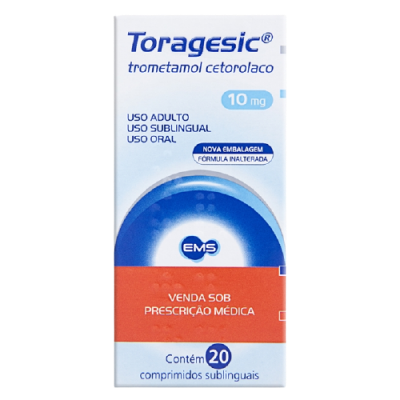 Toragesic 10 Mg C/20 Comprimidos Sublinguais