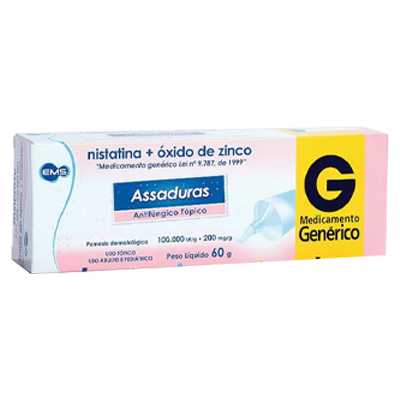 Nistatina+Ox Zinco Pom 60 G (G) Ems