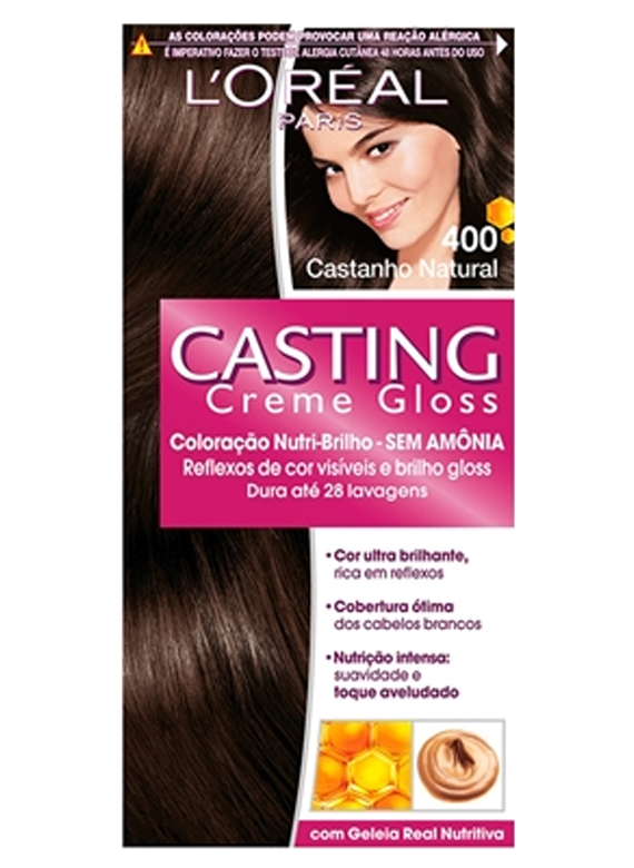 Tinta Casting Gloss Cr N.400 Castanho Natural