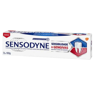 Creme Dental Sensodyne Sensibilidade Gengivas 100 G
