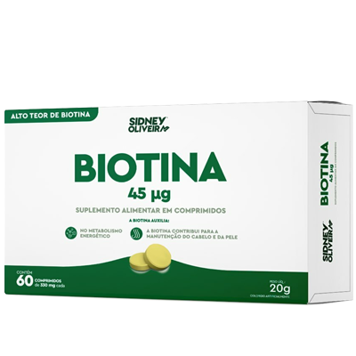 Biotina 45 Mcg   S.O. 60 Cp