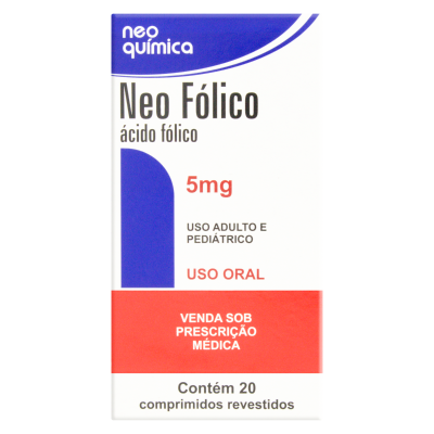 Neo Folico 5 Mg 20 Cpr