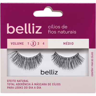 Cilios Naturais Medio Vol 1 Bel 2621