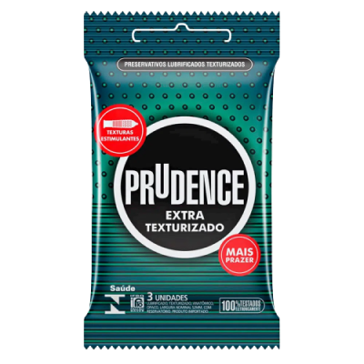 Preservativo Prudence Extra Texturizado C/3 Un