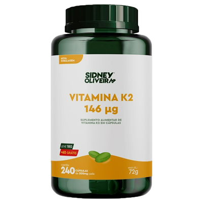 Vitamina K2 S.O.L180+60 Gratis
