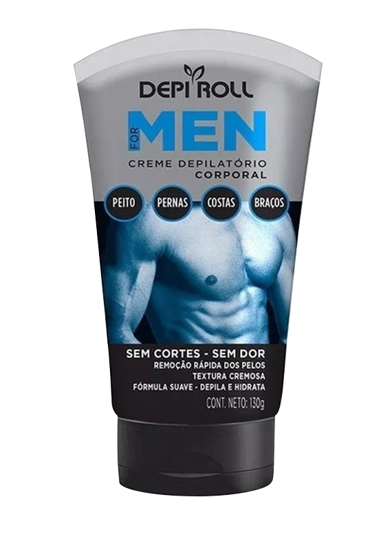 Creme Depil Depi Roll Corpo For Men 130 G