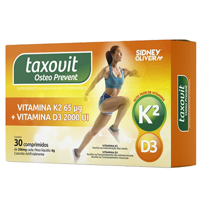 Taxovit Osteo Prevent Vitamina K2 65 Mg + Vitamina D 2000 Ui S.O. 30 Comprimidos