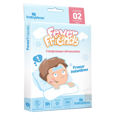 Compressa Febre Baby Fever Friends 8 H 2 Un