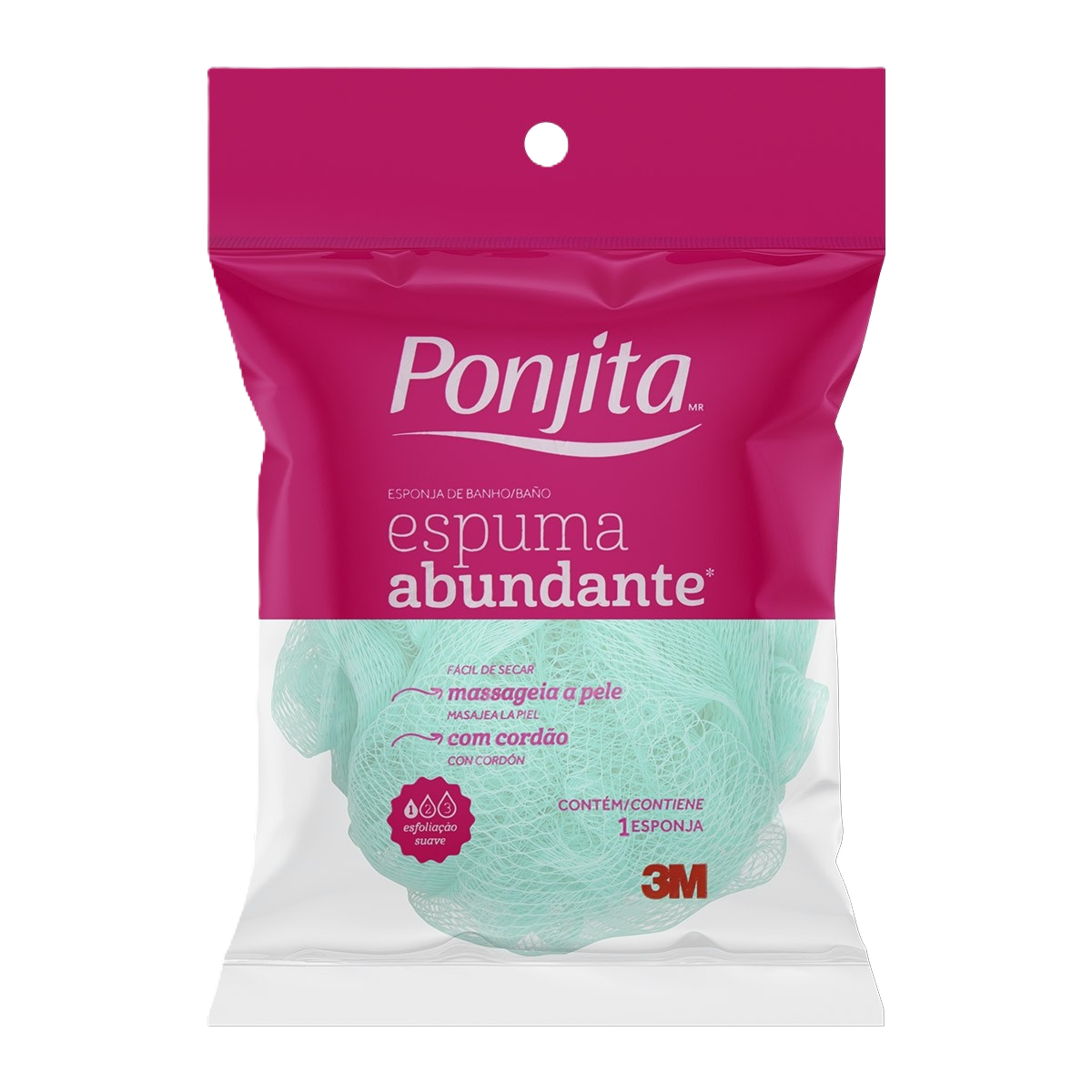 Ponjita Esponja Espuma Abunante 1 Un